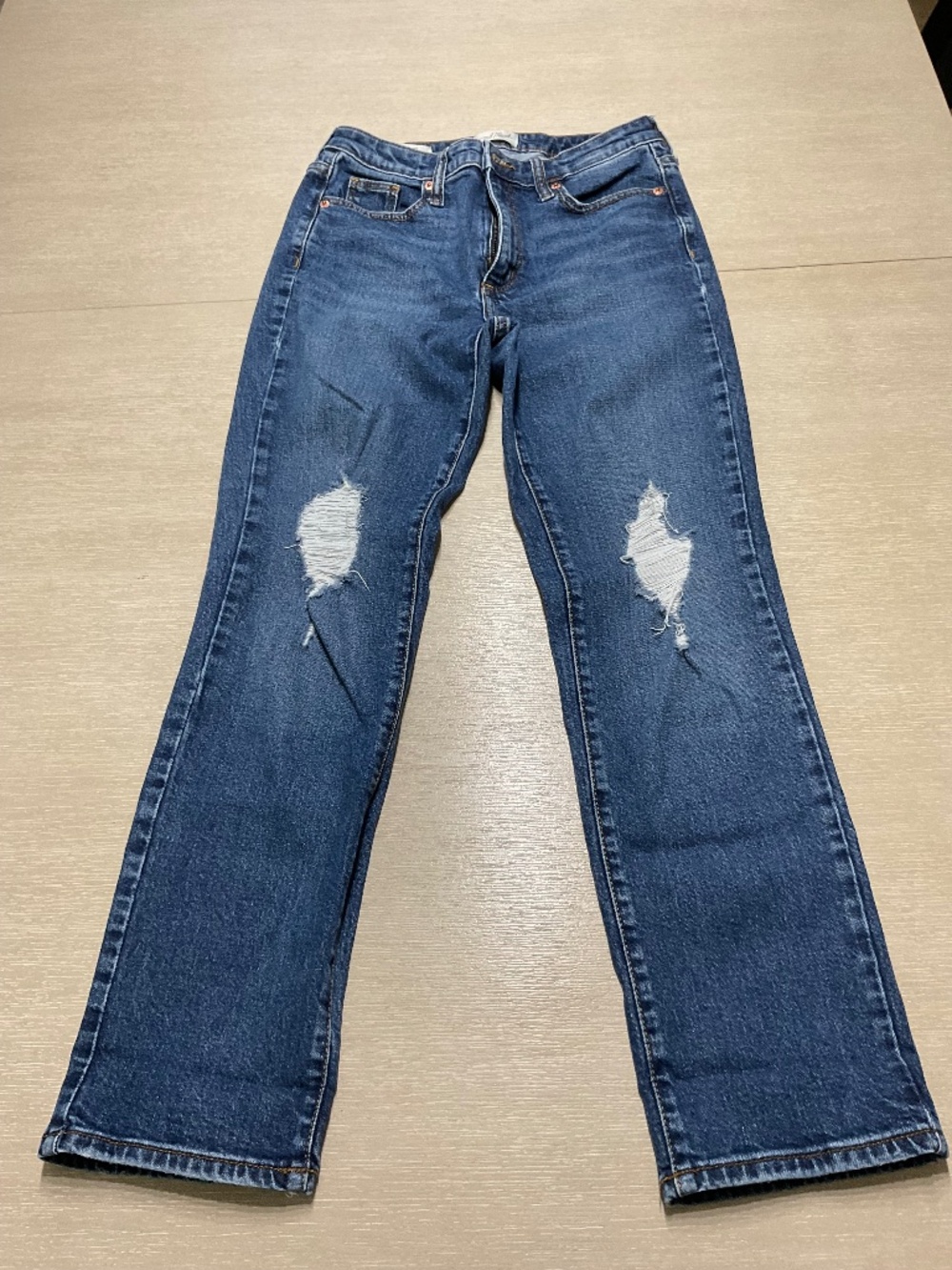 Universal Thread High Rise Slim Straight Jeans Size 4/27R (A004)